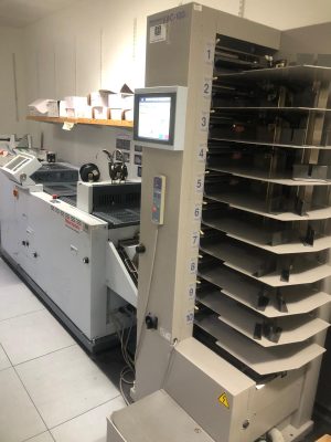 Used Horizon SPF-200A bookletmaking system with VAC-100A collator